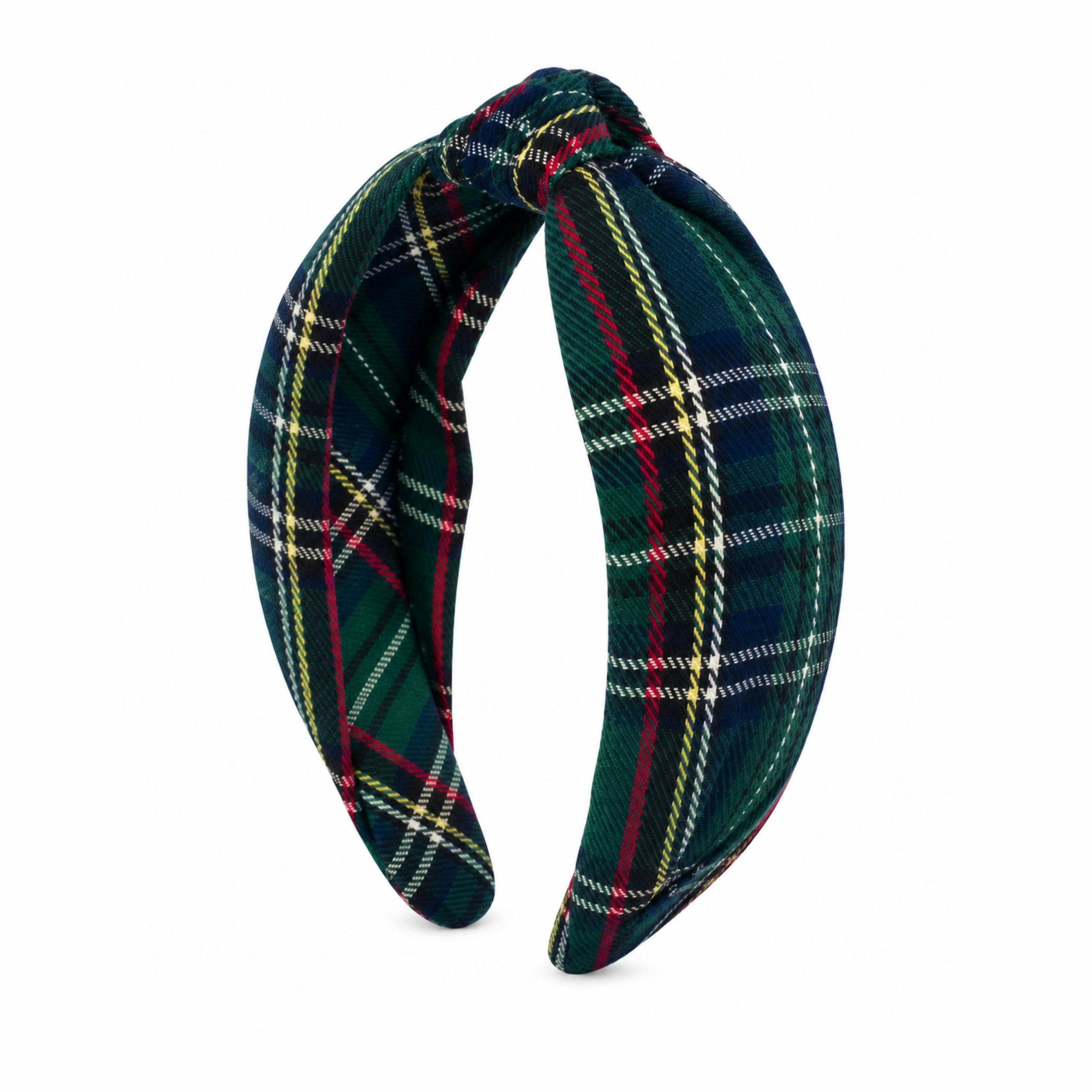 Plaid Knot Headband