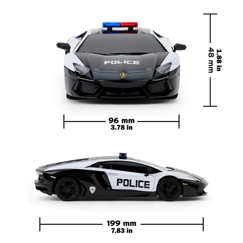 CMJ RC Car: Lamborghini Aventador LP700-4 - Police Car