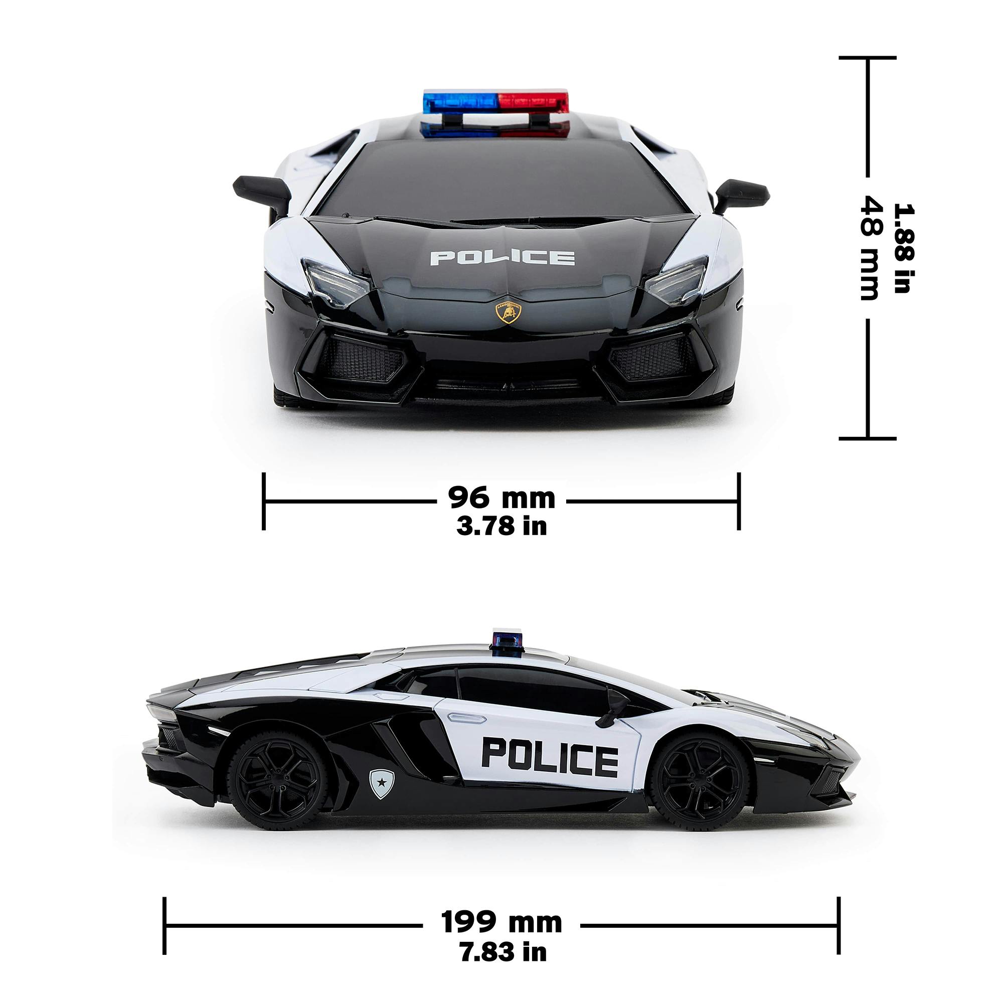 CMJ RC Car: Lamborghini Aventador LP700-4 - Police Car