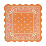Western Bandana Square Plates