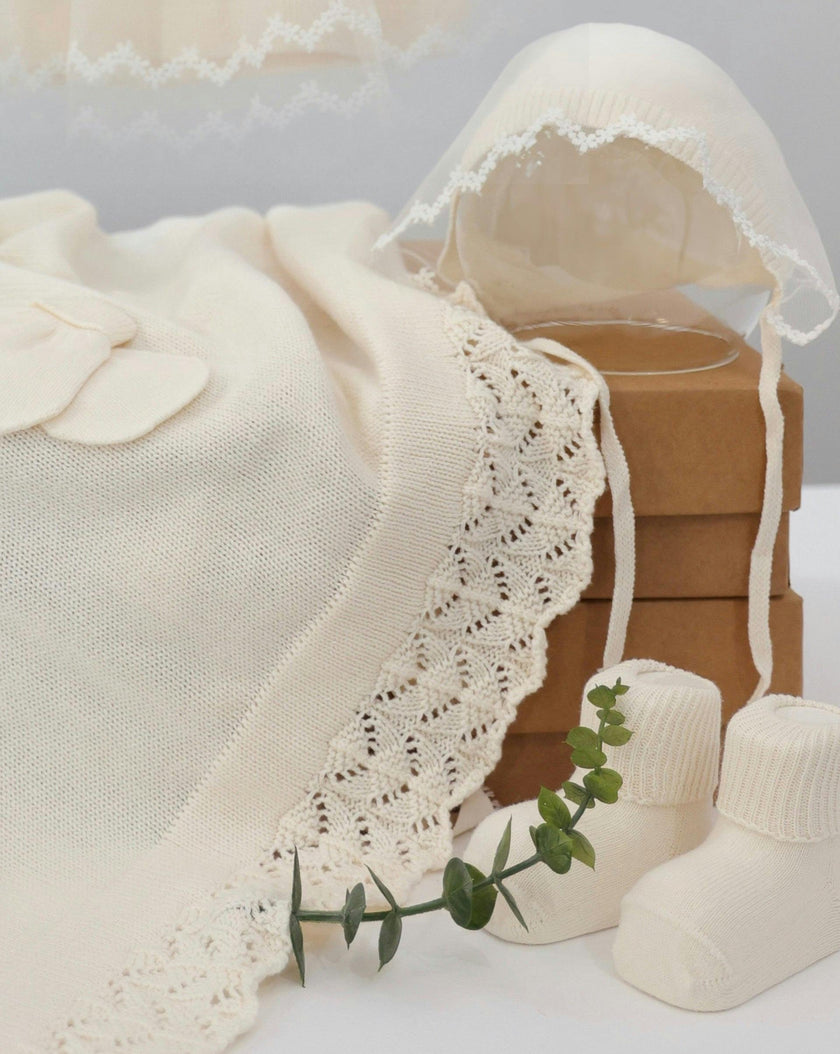 Organic Cotton Baby Dress Gift Set – 5 Pieces