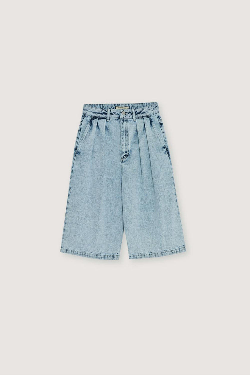 TNS Denim Woman Bermuda Bleach Denim