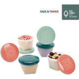 Biosourced Baby Food Storage Jars | Plant-Based, BPA-Free