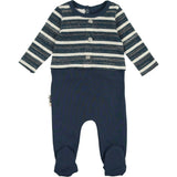Striped Sweater Long Sleeve Footie