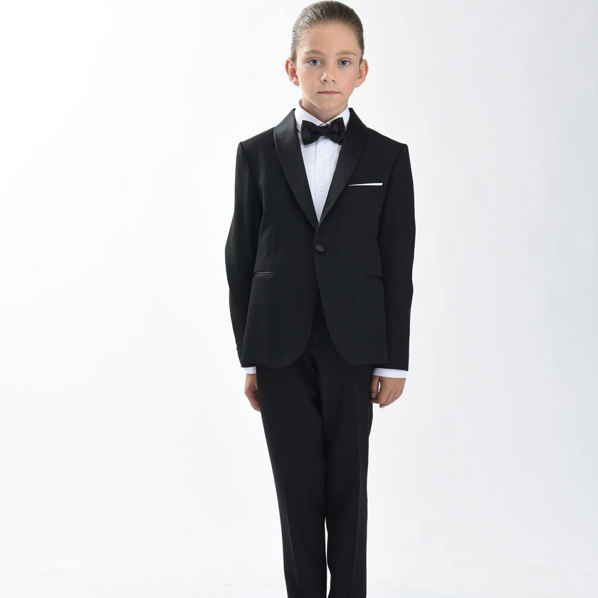 Black Shawl Lapel Suit