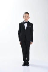 Black Shawl Lapel Suit