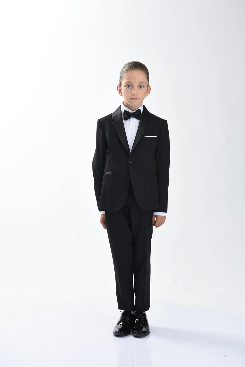 Black Shawl Lapel Suit
