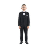 Black Classic Glitter Lapel Suit