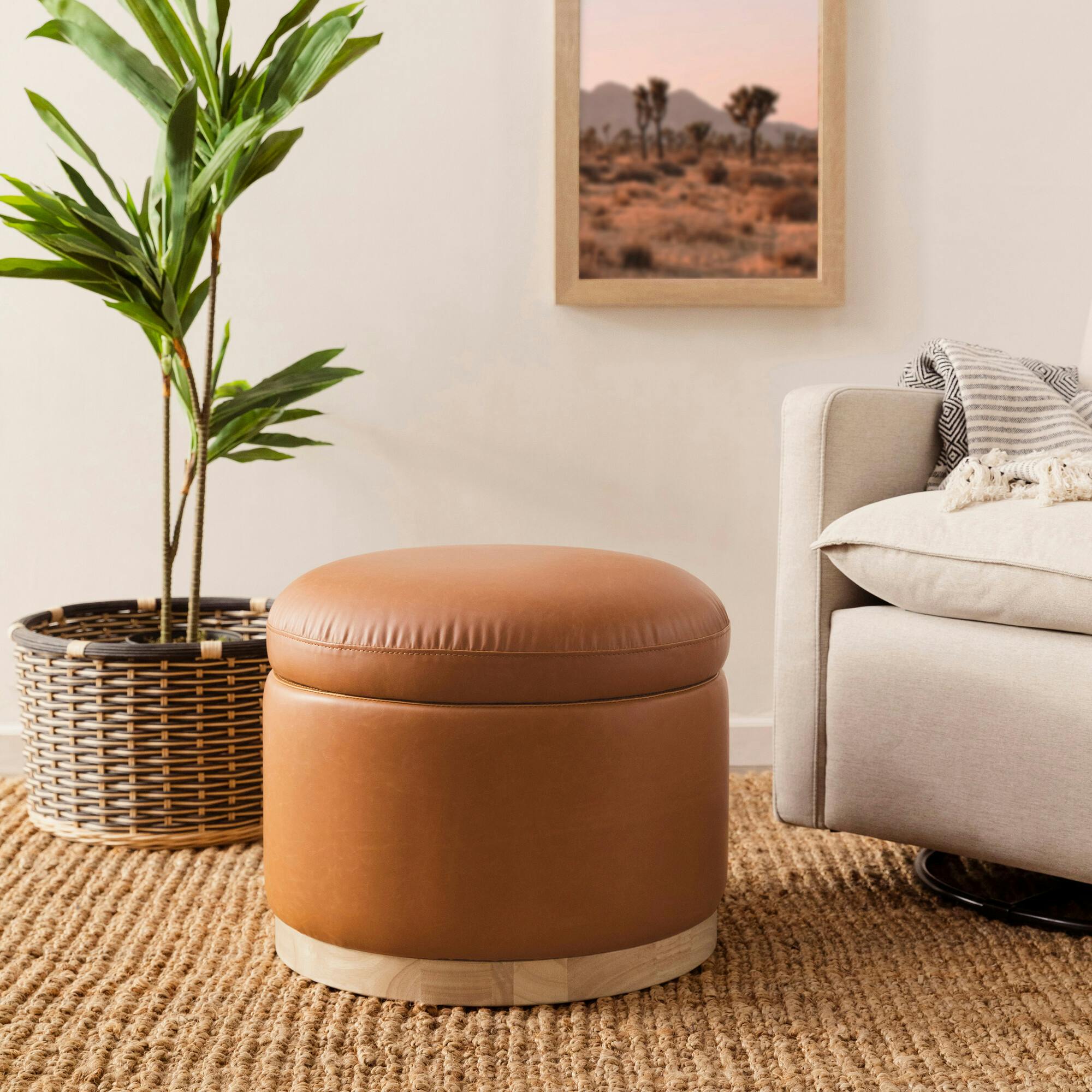 Naka Storage Ottoman