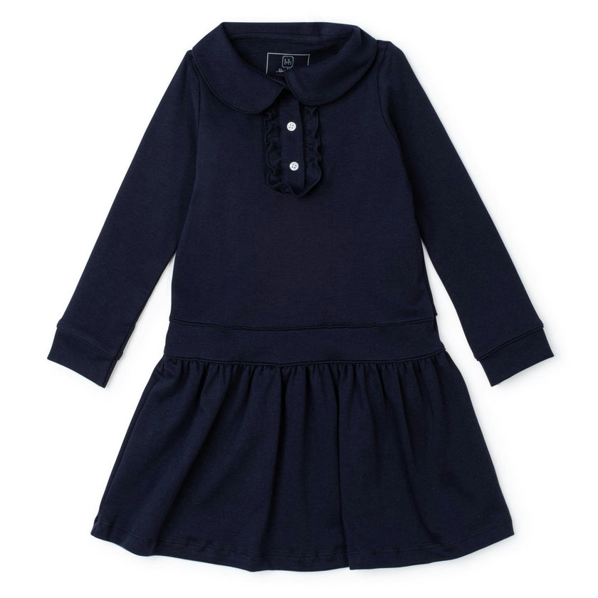 Hattie Girls' Dress Navy