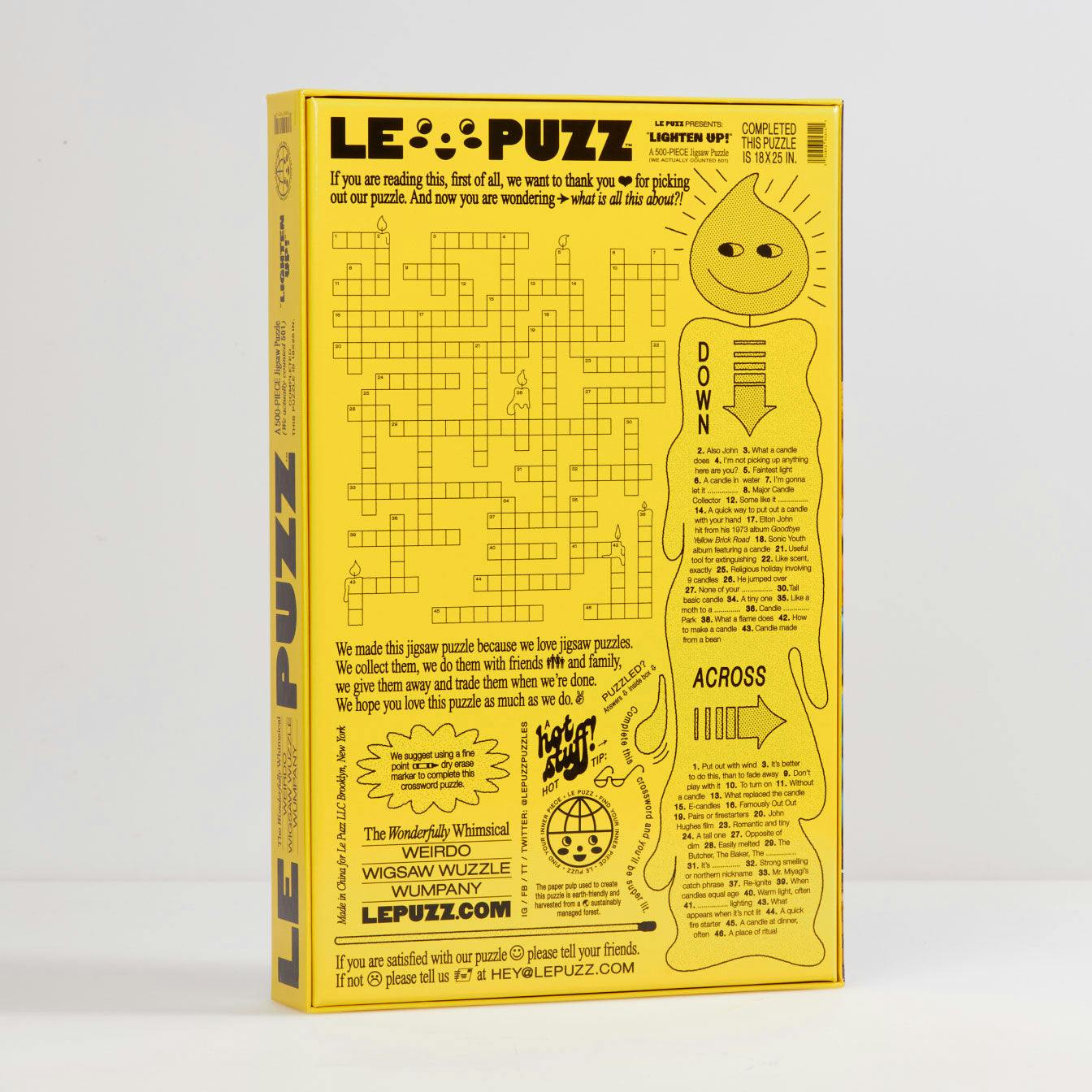 Lighten Up Puzzle