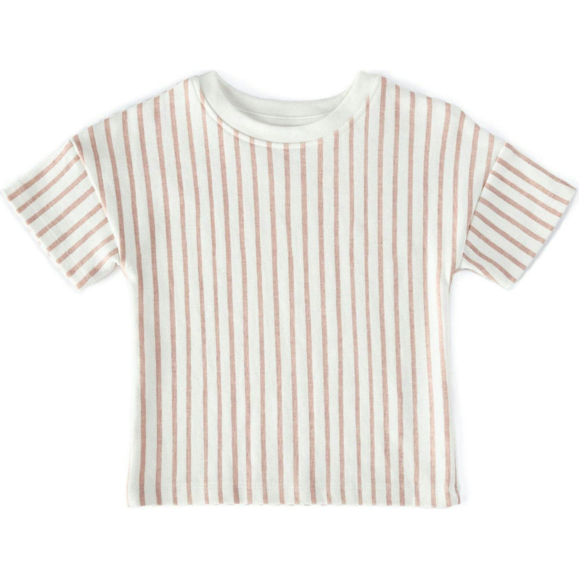 Dropped Shoulder T-Shirt, Pink