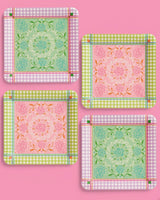 Mahjong Party Plates - 24 paper plates