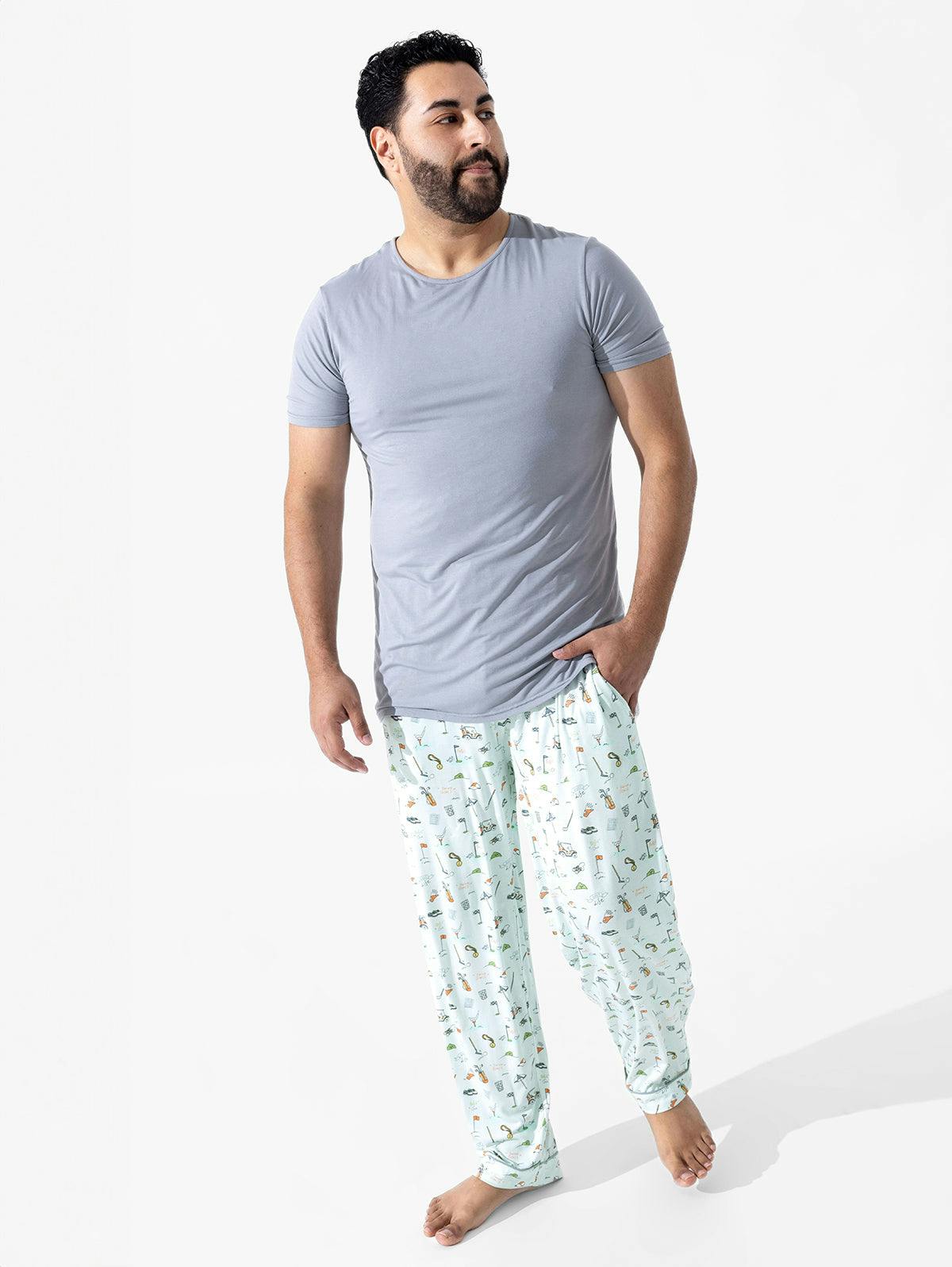 Golf Bamboo Men's Pajama Set