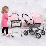 Bayer Design Dolls: Cozy 3 Piece Set - Pink