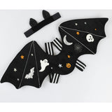 Embroidered Bat Wings Costume