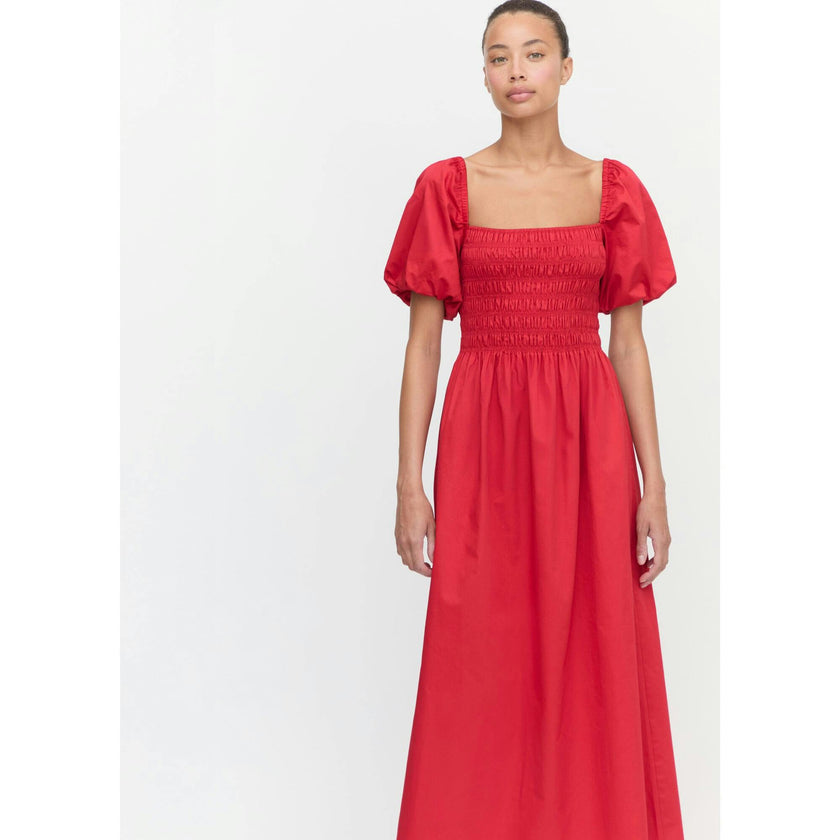 The Julia Dress - Carmine Red
