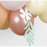 Pastel Daisy Balloon Garland