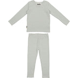 Directional Striped Raglan Sleeve Top & Pant Set