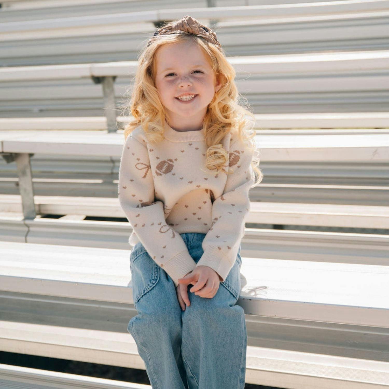 Football Trellis Sweater