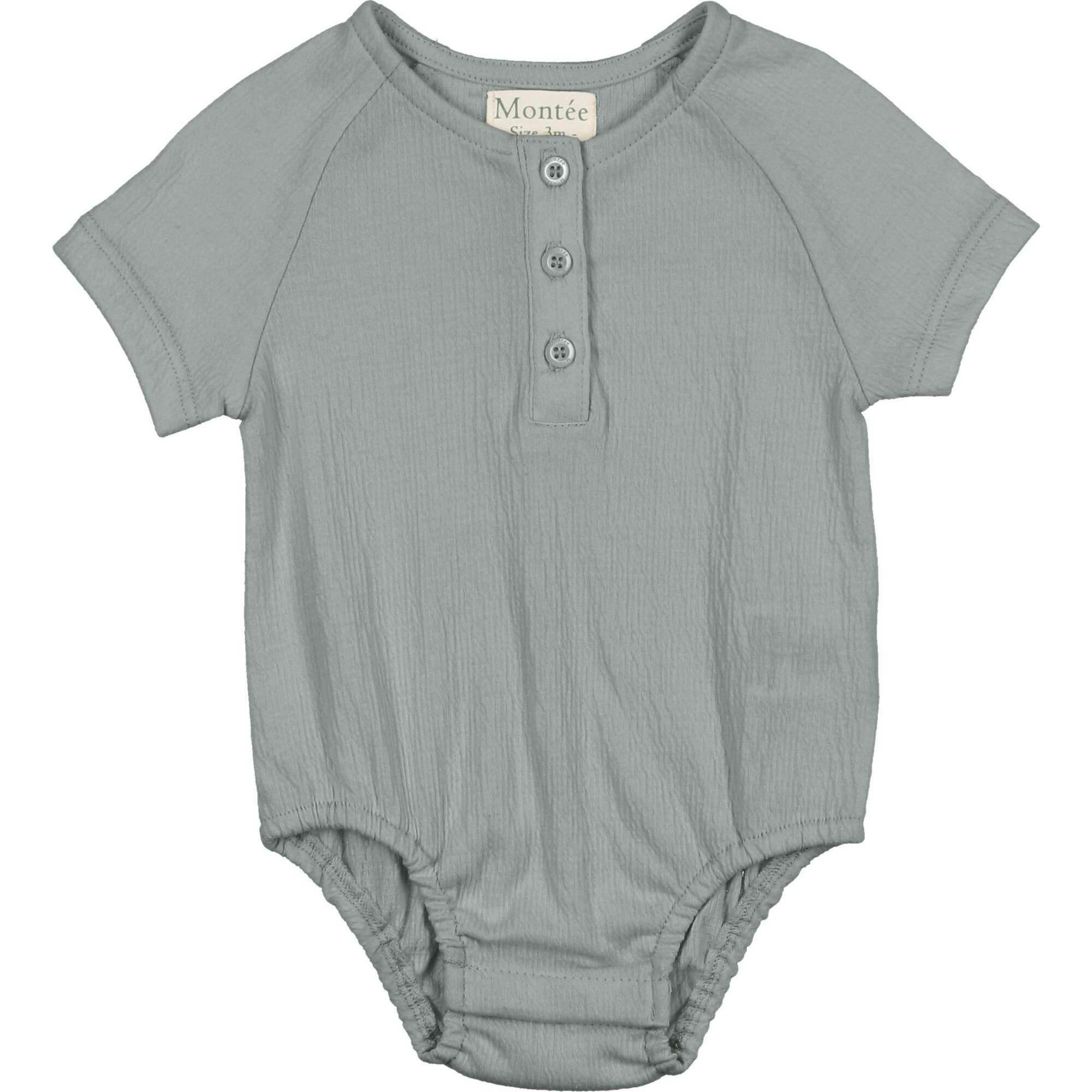 Boys Printed Gauze Romper