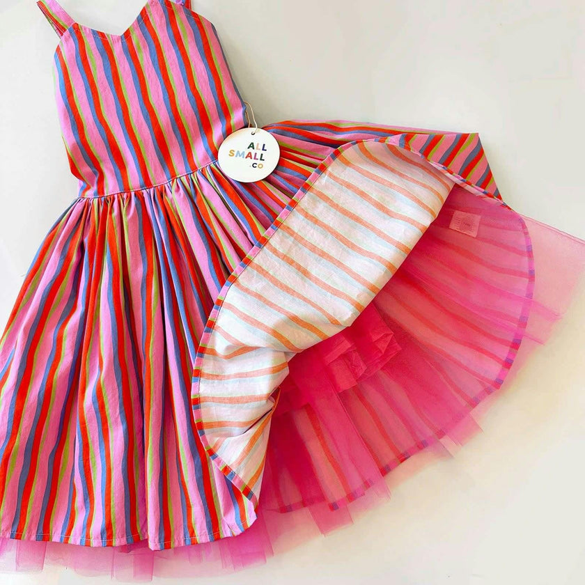 Twirl Dress Rainbow