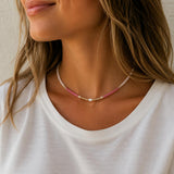 Pink Watermelon Necklace
