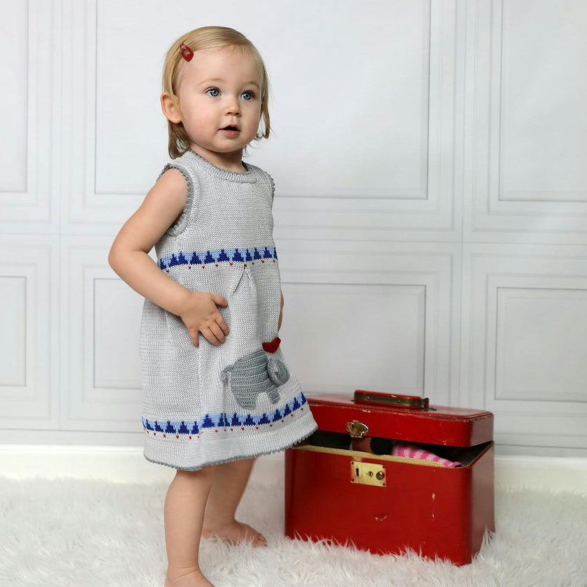 Knit Elephant Dress