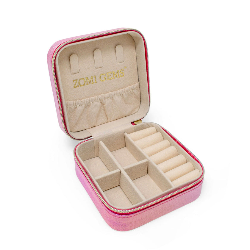 Girl's Sparking Sequin Heart Jewelry Box