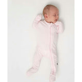 Zippered Footie, Pink