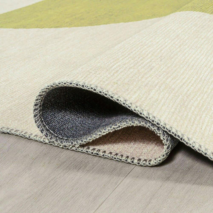 Luola Minimalist Geometric Machine-washable Area Rug