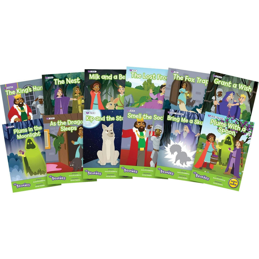 Beanstalk Books: The Beanies Hi-Lo Diversity Decodables - Phase 4 Set 2
