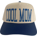 Women's Cool Mom 2-Tone Hat, Tan & Blue - OS