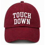 Touch Down Bow Baseball Hat