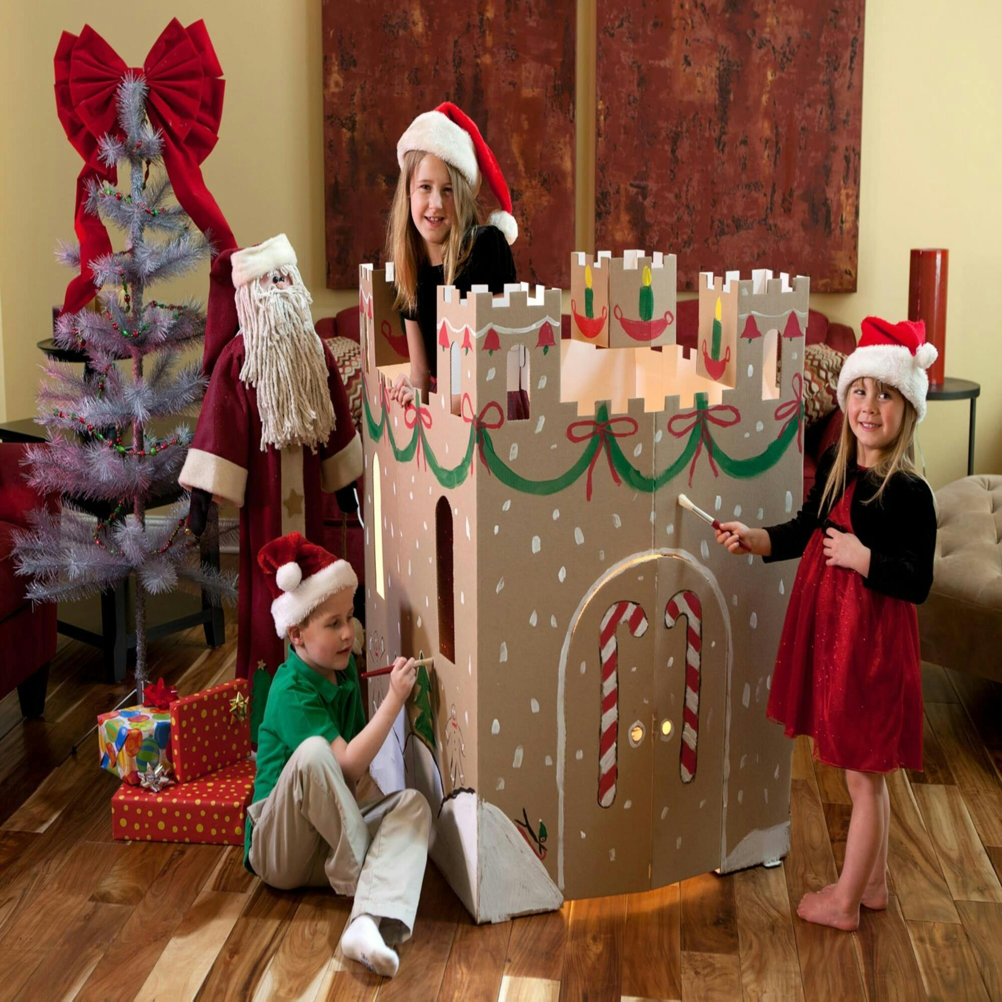 Blank Castle - Personalize a Cardboard Fort