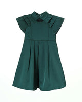 Rosalind dress (hunter green)