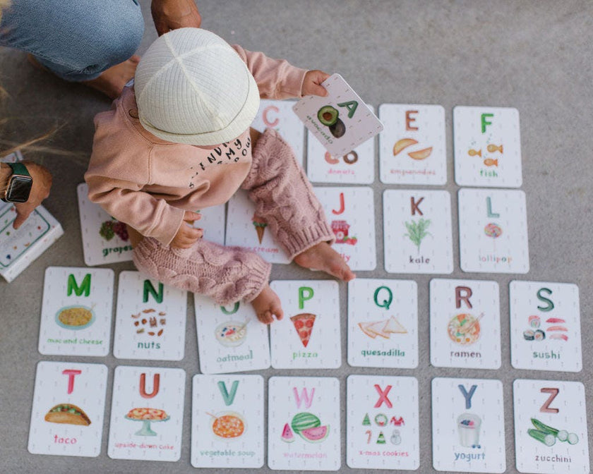Packadoo Alphabet Cards Foodie Edition