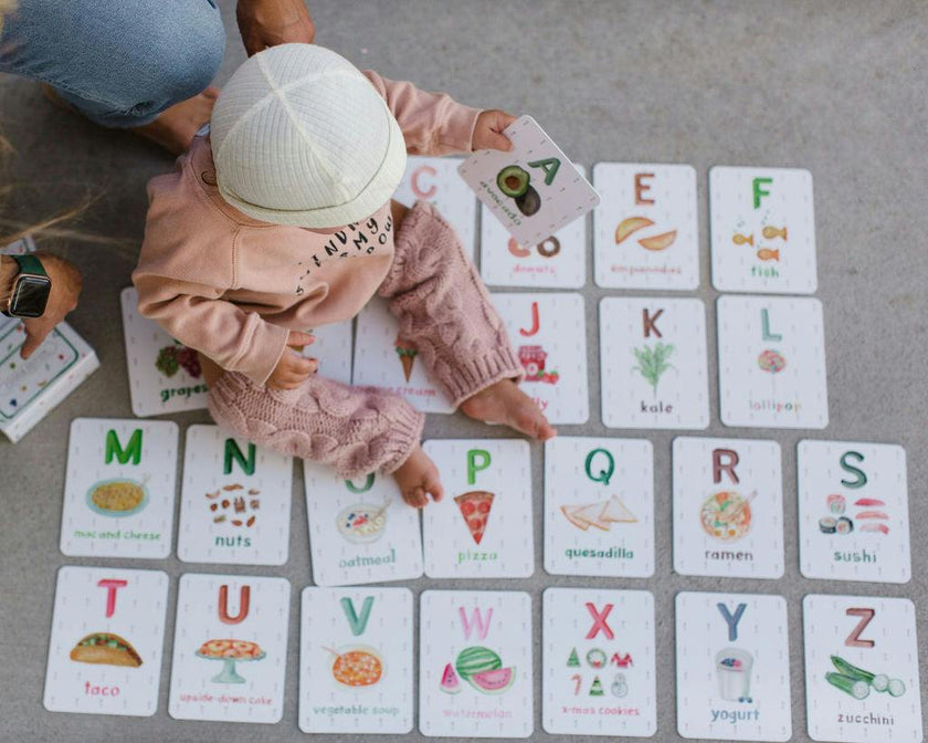 Packadoo Alphabet Cards Foodie Edition