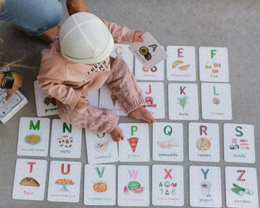 Packadoo Alphabet Cards Foodie Edition