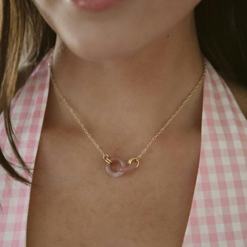 Rose Rings Necklace