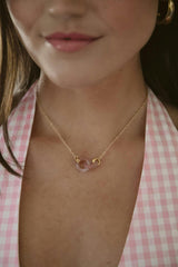 Rose Rings Necklace