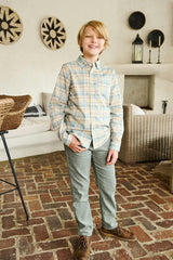 Ridge Cord Pant - Finn Green