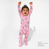 Skater Kitty Bamboo Convertible Footie