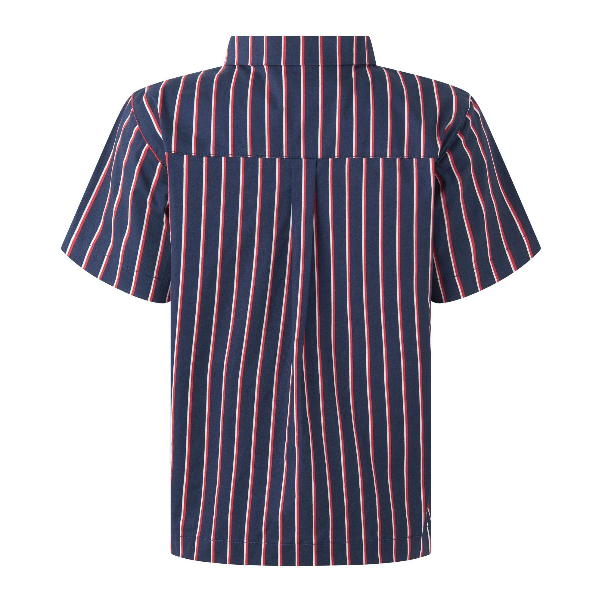 Navy Stripe Shirt