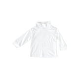 Solid White Turtleneck