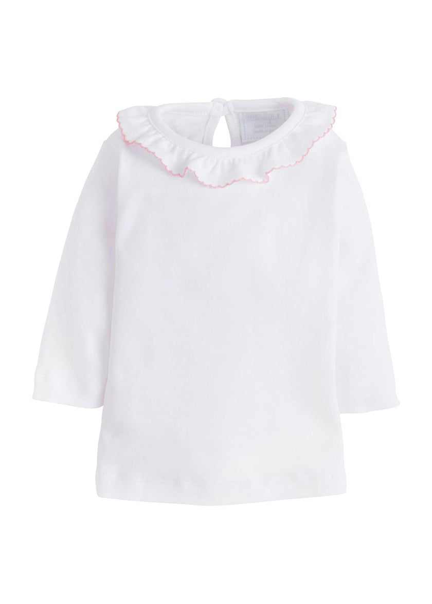 Caroline Knit Blouse - Light Pink
