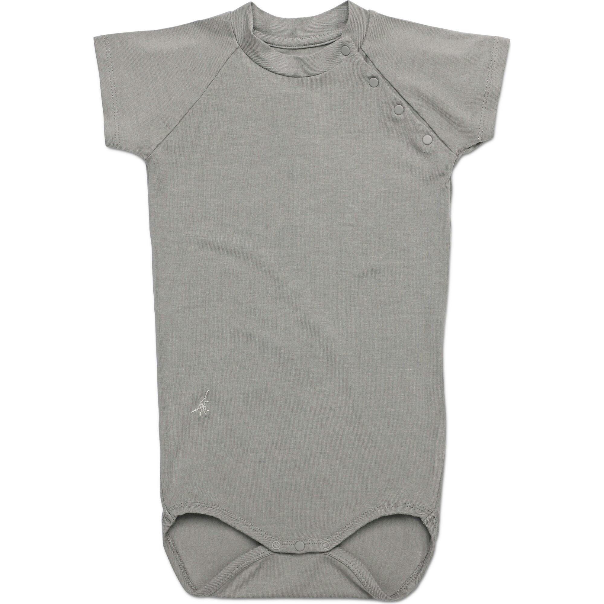 Short Sleeve Bodysuit, Grey