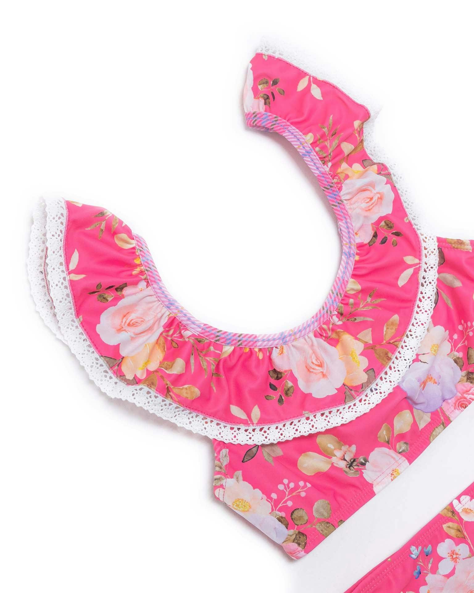 Ruffle Neck Bikini