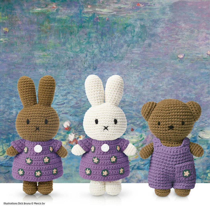 Boris Monet Water Lilies Overall Doll