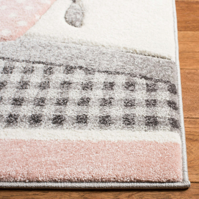 Carousel Kids Elle Rug, Pink